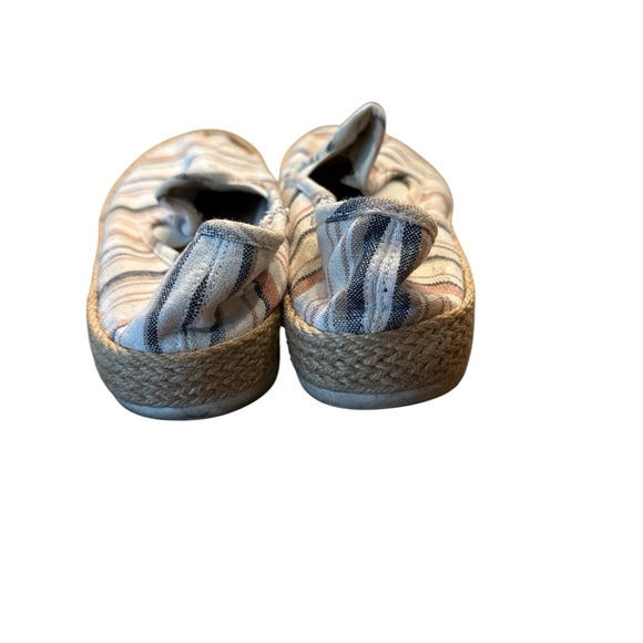 Esprit Multicolor Striped Espadrille Flats - Picture 5 of 6